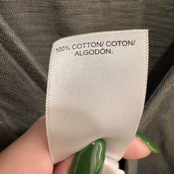 Lucky Brand Gray Wrap Midi Dress - Picture 4 of 4